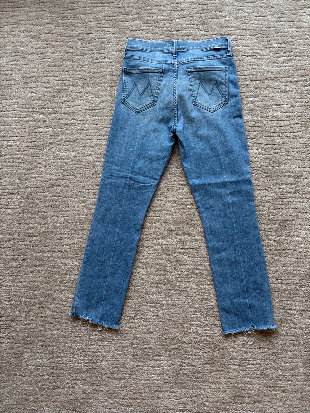 MOTHER MID RISE DAZZLER ANKLE FRAY - Picture 4 of 5